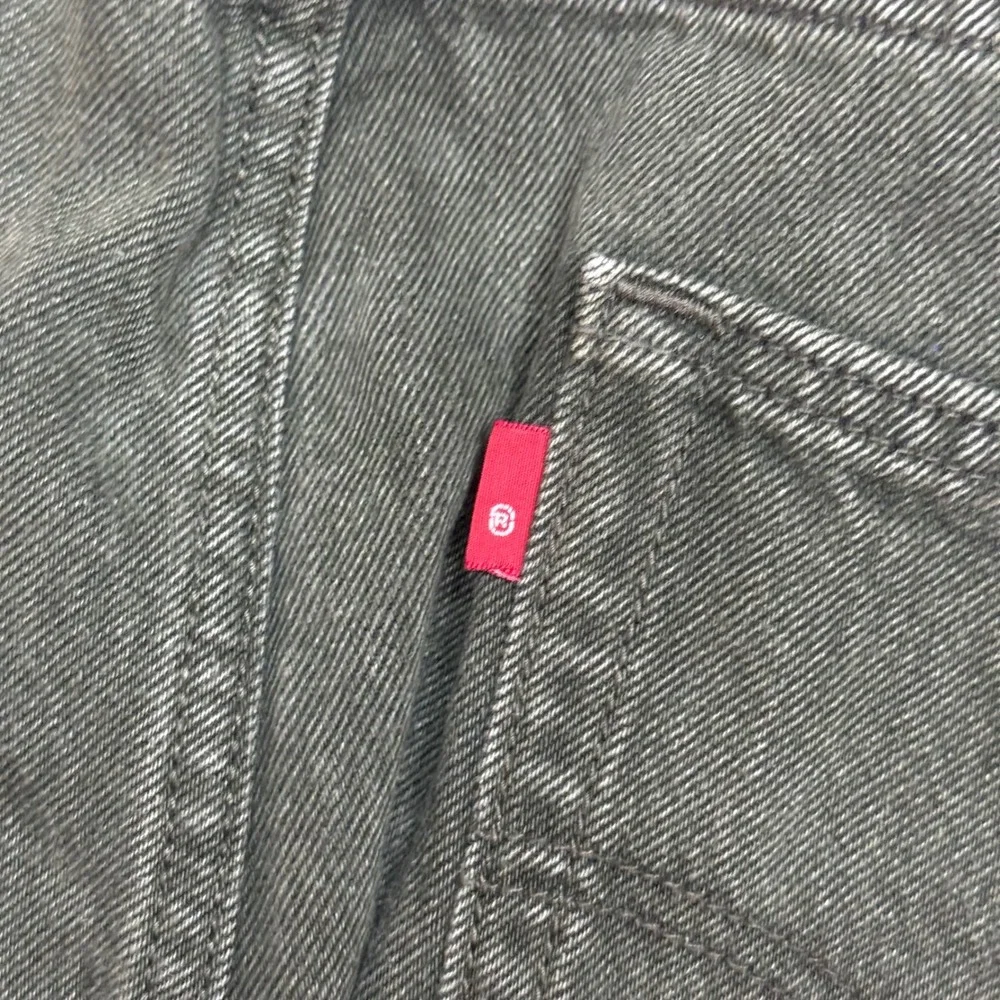 Levi's 502 Taper Fit Jeans Men 33x32 Olive Green Regular Tapered Denim